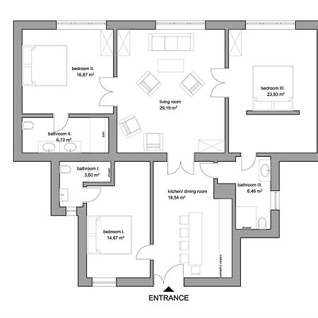 Bengt Apartment Kiraly Str. Luxury Suite 布达佩斯 外观 照片